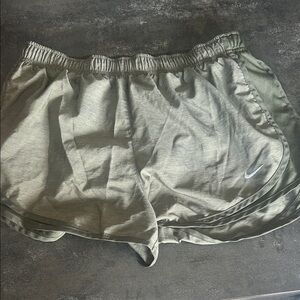 Nike Women's Olive Athletic Shorts